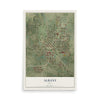 Map of Albany, Texas, 12 x 18 inch unframed archival matte print