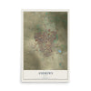 Map of Andrews, Texas, 12 x 18 inch unframed archival matte print