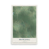 Map of Browndell, Texas, 12 x 18 inch unframed archival matte print