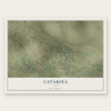 Catarina, Texas map print, the full design