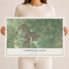 Map of Copperas Cove, Texas, 12 x 18 inch unframed archival matte print