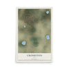 Map of Crosbyton, Texas, 12 x 18 inch unframed archival matte print