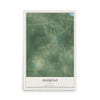 Map of Domino, Texas, 12 x 18 inch unframed archival matte print