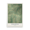 Map of Dorchester, Texas, 12 x 18 inch unframed archival matte print