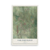 Map of Fair Oaks Ranch, Texas, 12 x 18 inch unframed archival matte print