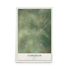 Map of Fairchilds, Texas, 12 x 18 inch unframed archival matte print