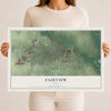 Map of Fairview, Texas, 12 x 18 inch unframed archival matte print