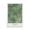 Map of Gallatin, Texas, 12 x 18 inch unframed archival matte print