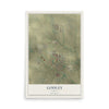 Map of Godley, Texas, 12 x 18 inch unframed archival matte print