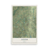 Map of Gunter, Texas, 12 x 18 inch unframed archival matte print