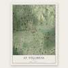 J.F. Villareal, Texas map print, the full design