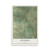 Map of Kingsbury, Texas, 12 x 18 inch unframed archival matte print