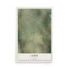 Map of Leroy, Texas, 12 x 18 inch unframed archival matte print