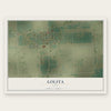 Lolita, Texas map print, the full design
