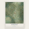 Martinez, Texas map print, the full design