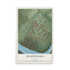 Map of Meadowlakes, Texas, 12 x 18 inch unframed archival matte print