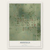 Midfield, Texas map print, the full design