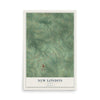 Map of New London, Texas, 12 x 18 inch unframed archival matte print
