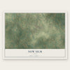 New Ulm, Texas map print, the full design