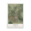 Map of Paducah, Texas, 12 x 18 inch unframed archival matte print