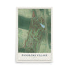 Map of Panorama Village, Texas, 12 x 18 inch unframed archival matte print