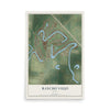 Map of Rancho Viejo, Texas, 12 x 18 inch unframed archival matte print