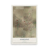 Map of Seminole, Texas, 12 x 18 inch unframed archival matte print