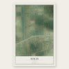 Solis, Texas map print, the full design