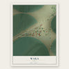 Waka, Texas map print, the full design