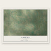 Yancey, Texas map print, the full design