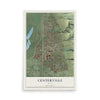 Map of Centerville, Utah, 12 x 18 inch unframed archival matte print