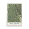 Map of Eagle Mountain, Utah, 12 x 18 inch unframed archival matte print