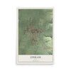 Map of Ephraim, Utah, 12 x 18 inch unframed archival matte print