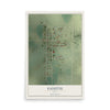 Map of Fayette, Utah, 12 x 18 inch unframed archival matte print
