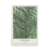 Map of Glendale, Utah, 12 x 18 inch unframed archival matte print