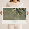 Map of Hildale, Utah, 12 x 18 inch unframed archival matte print