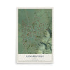 Map of Kanarraville, Utah, 12 x 18 inch unframed archival matte print