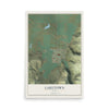 Map of Laketown, Utah, 12 x 18 inch unframed archival matte print
