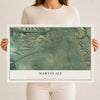 Map of Marysvale, Utah, 12 x 18 inch unframed archival matte print