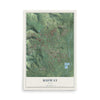 Map of Midway, Utah, 12 x 18 inch unframed archival matte print