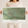 Map of Monticello, Utah, 12 x 18 inch unframed archival matte print