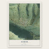 Samak, Utah map print, the full design