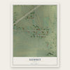 Summit, Utah map print, the full design
