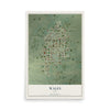 Map of Wales, Utah, 12 x 18 inch unframed archival matte print