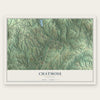 Chatmoss, Virginia map print, the full design