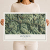 Map of Clinchco, Virginia, 12 x 18 inch unframed archival matte print