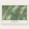 Conicville, Virginia map print, the full design