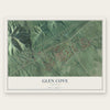 Glen Cove, Virginia map print, the full design