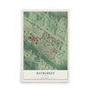 Map of Haymarket, Virginia, 12 x 18 inch unframed archival matte print