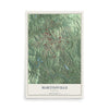 Map of Martinsville, Virginia, 12 x 18 inch unframed archival matte print